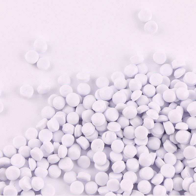 供应PVC注塑管件硬质颗粒 PVC阀门管件颗粒 聚氯乙烯粒子图4