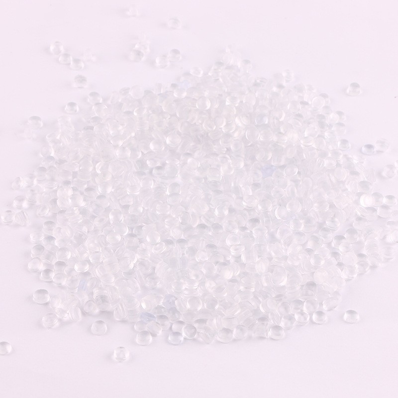 廠家生產(chǎn)硬質(zhì)透明PVC PVC膠料PVC粒子鞋底料PVC透明PVC顆粒圖2