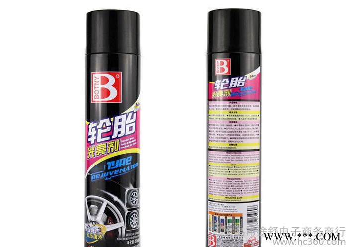 ,保赐利B-1107轮胎去污上光水晶车蜡养护清洁泡沫轮胎蜡 光亮剂图3