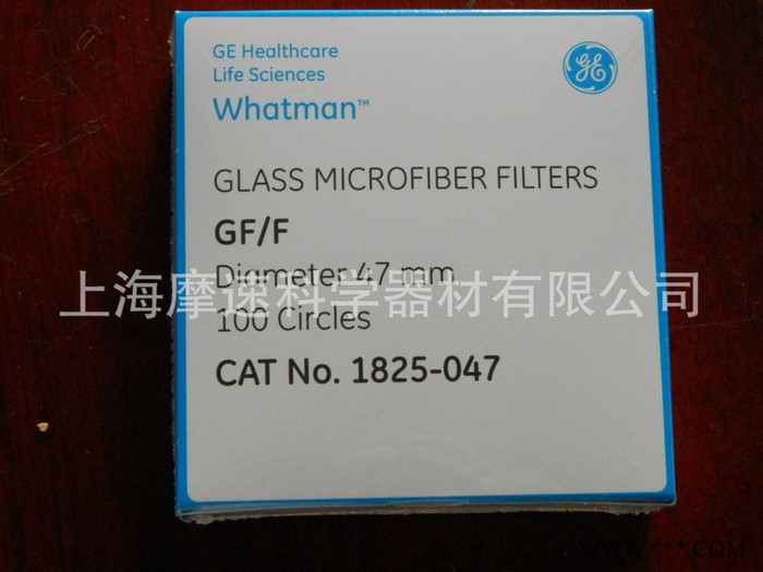 玻璃纤维滤纸WHATMAN GF/F 1825-047 上海摩速代理