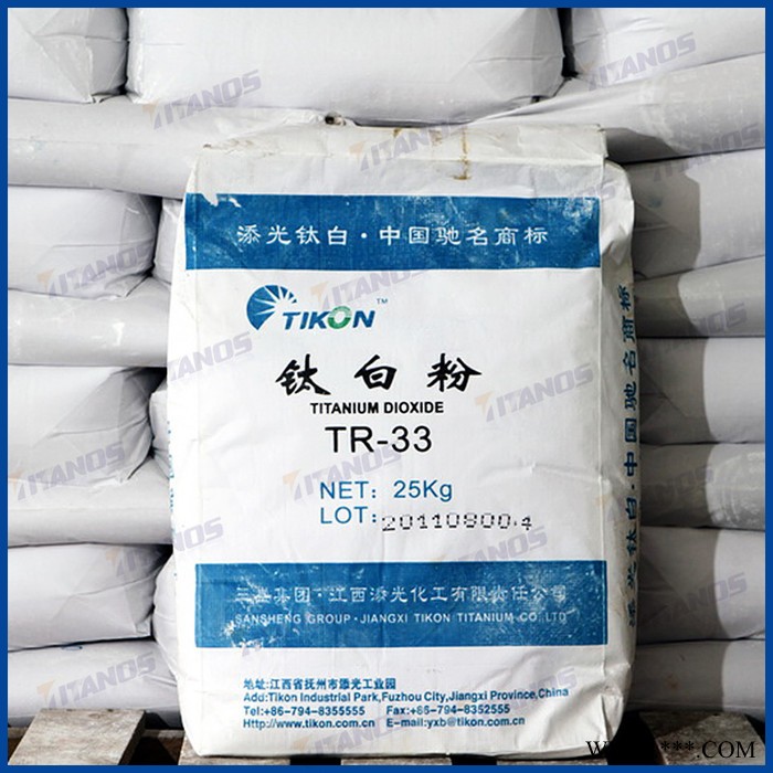 供应 江西添光 TR-33 **法金红石型钛白粉 油墨用图3