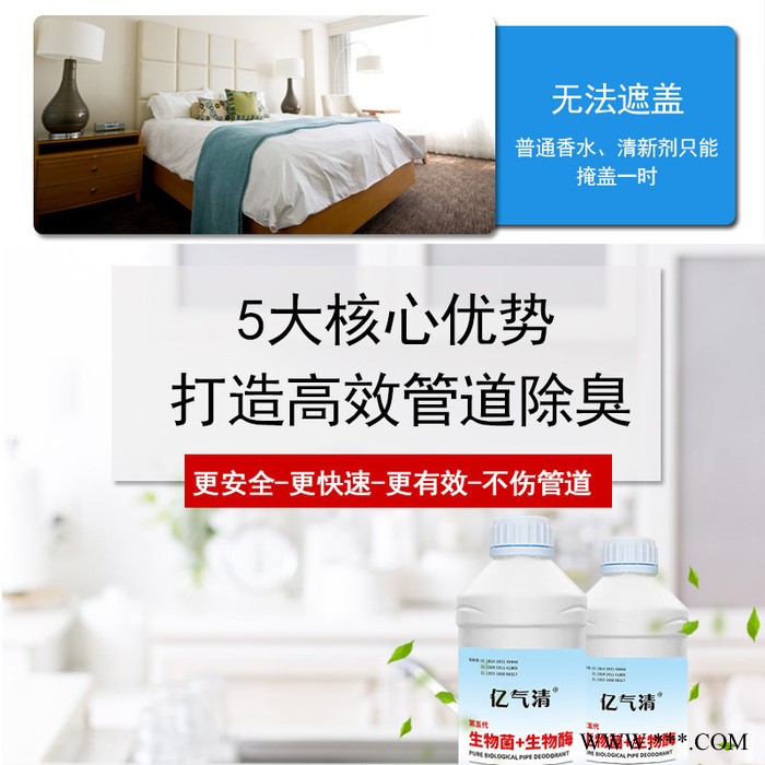 下水道除臭剂厕所除臭香薰室内家用厨房卫生间管道异味反味除味剂图2