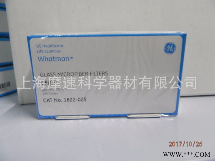 上海摩速代理GE WHATMAN GF/C玻璃纤维滤纸1822-025