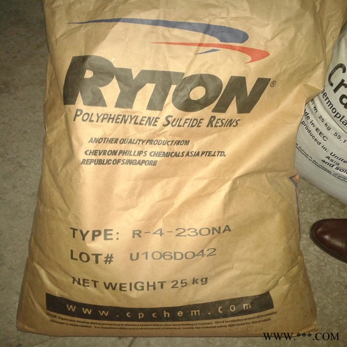 苏威PPS原材料 Ryton R-4-230BL 玻璃纤维PPS料