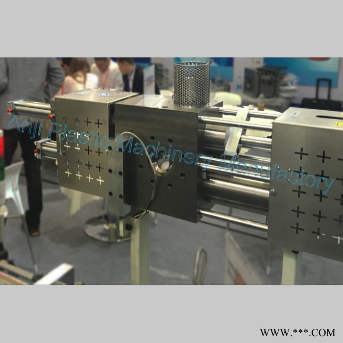 安吉AJSZGB-BF-1200 换网器 双柱反冲洗换网器 色母粒 回收造粒图4