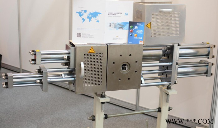 安吉AJSZGB-BF-1200 换网器 双柱反冲洗换网器 色母粒 回收造粒图3