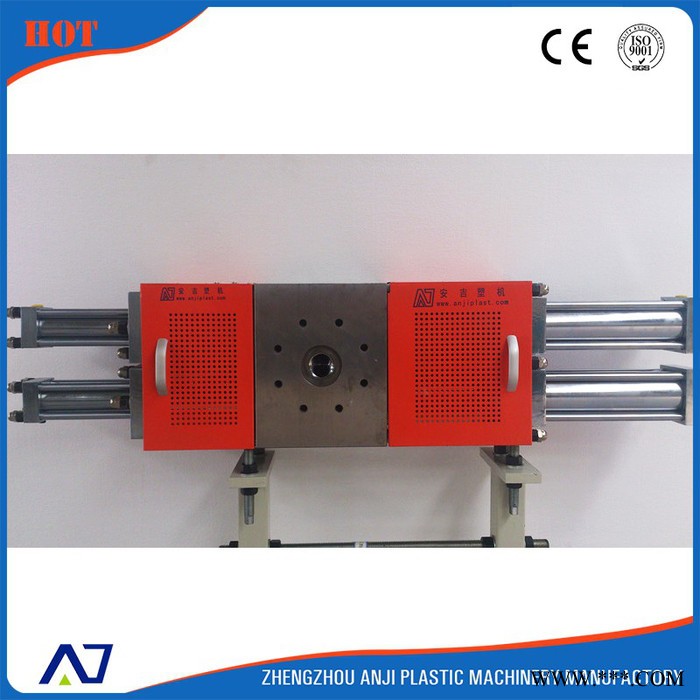 安吉AJSZGB-BF-1200 换网器 双柱反冲洗换网器 色母粒 回收造粒图2