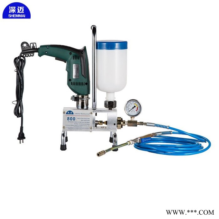 灌浆料，高压灌浆机深迈-800，灌聚氨酯发泡剂机器，高压灌注机，高压注浆机，防水堵漏机图3