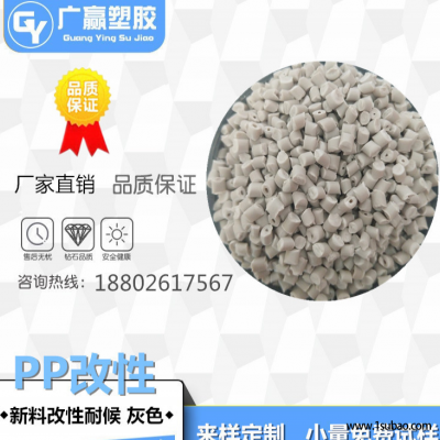 PP东莞广赢塑胶 PP-GY6100 新料改性耐气候，抗UV改性塑料