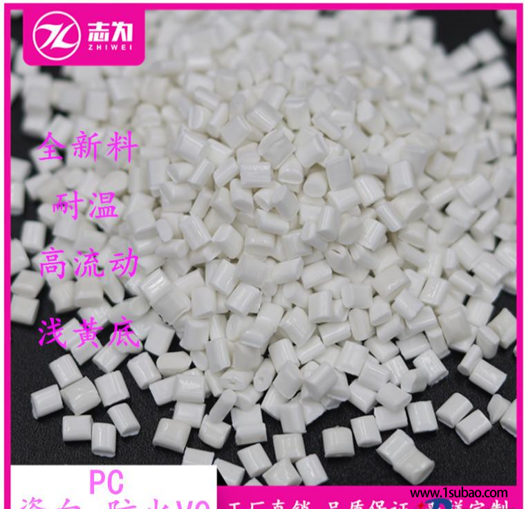 PC志为塑胶 ZW10801WH-V0 瓷白防火改性塑料图2