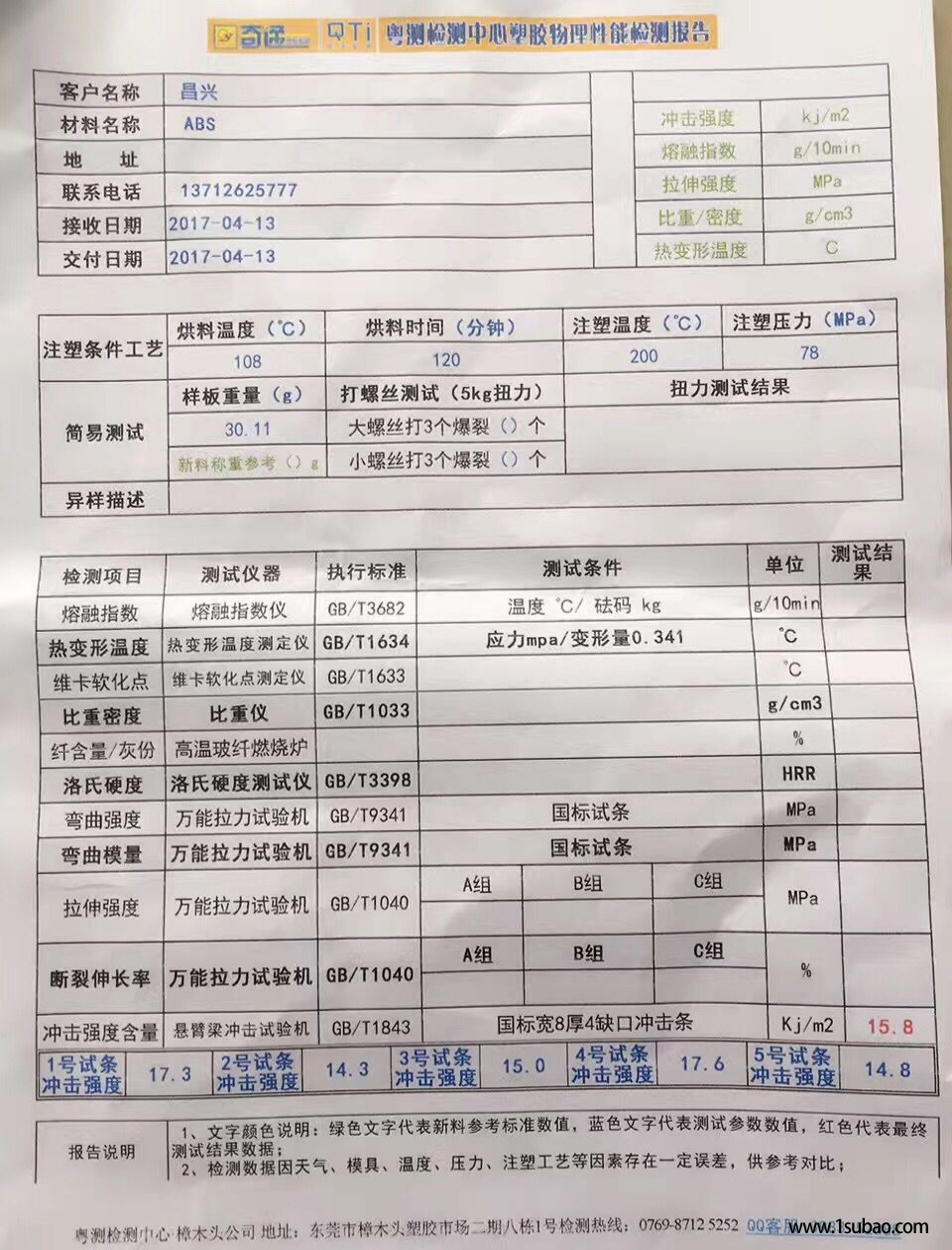 ABS東莞昌興塑膠 757 改性塑料圖3