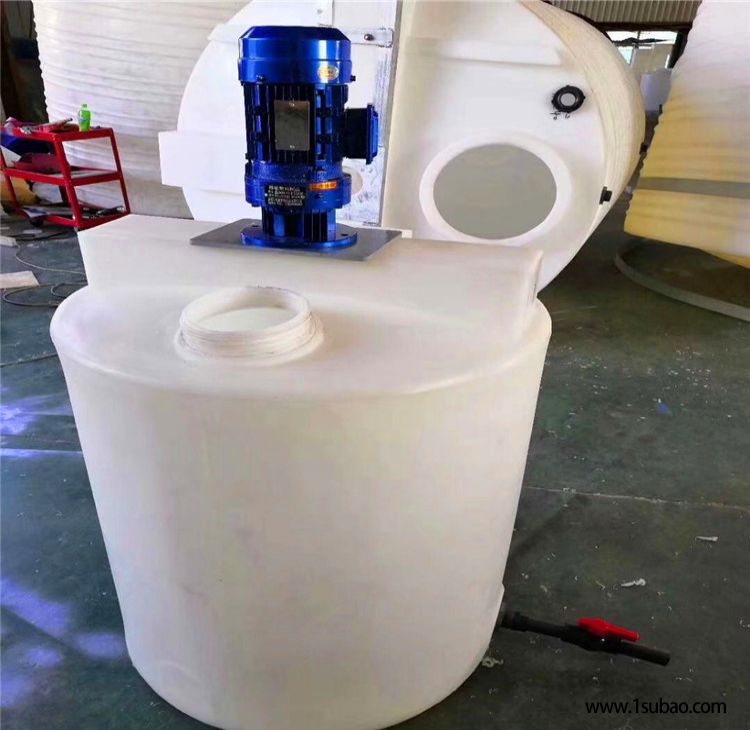 500L混凝剂计量桶  祥盛500升苯磺酸搅拌罐 500L分散剂加药桶图4