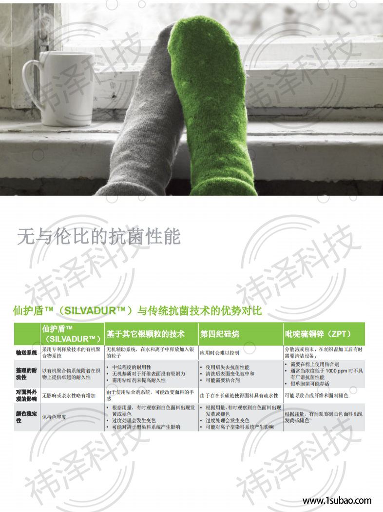 厂价直供仙护盾银离子抗菌剂 杜邦SILVADUR-930有复配性 鞋袜银离子抗菌剂 免费测试申请吊牌图4