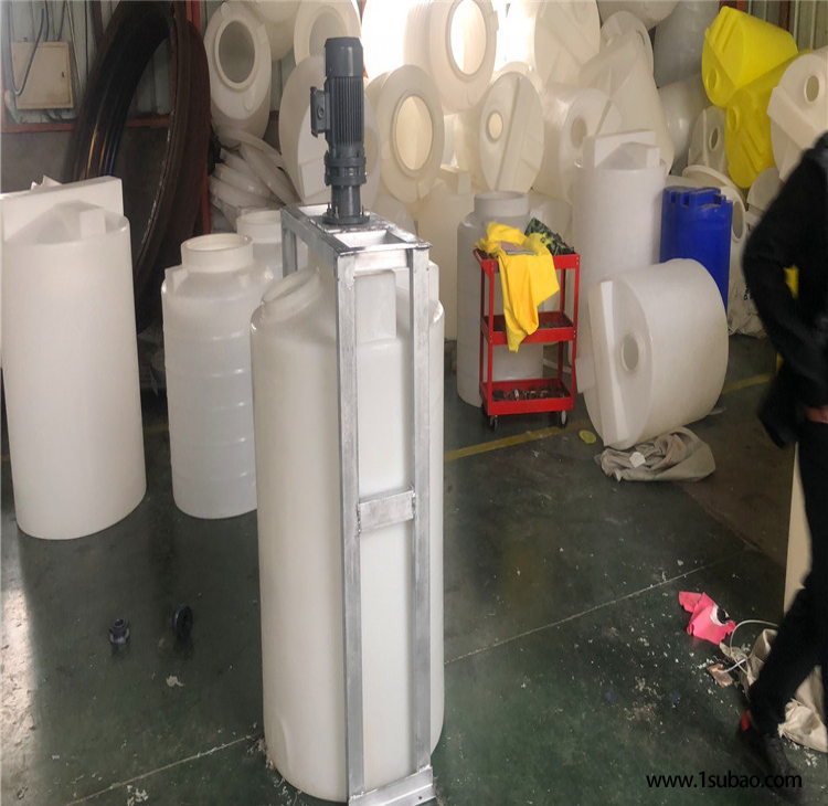 500L塑料液体搅拌桶  祥盛500升分散剂搅拌罐 500L自来水加药桶图6