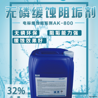 无磷分散剂钢铁厂阻垢剂阻垢缓蚀剂AK900